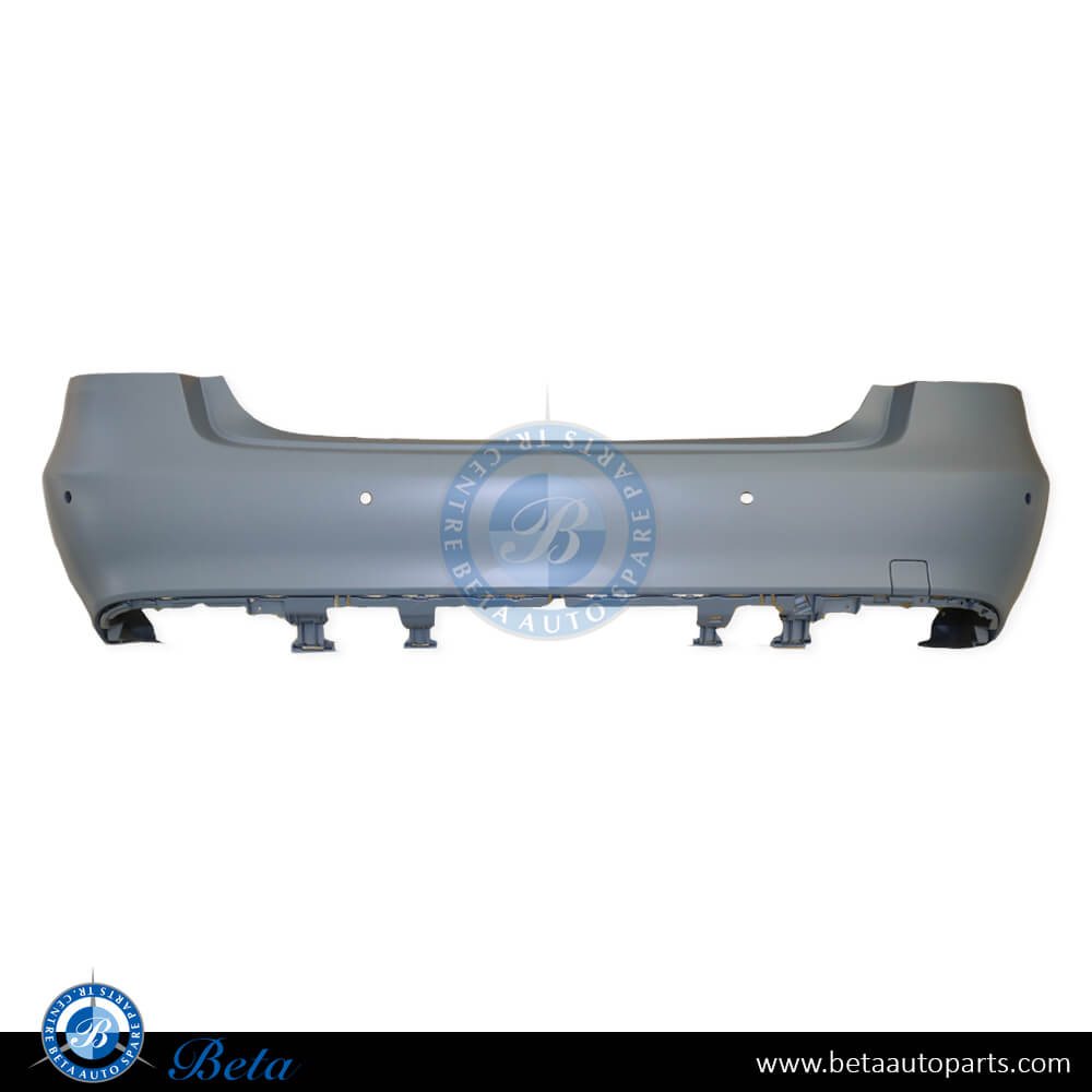 Rear Bumper Avantgarde / Elegance with Park Assist for Mercedes E-Class W212 2014-2016 models, Part Number 2128858325 Rear Bumper Avantgarde / Elegance with Park Assist for Mercedes E-Class W212 2014-2016 models, Part Number 2128858325